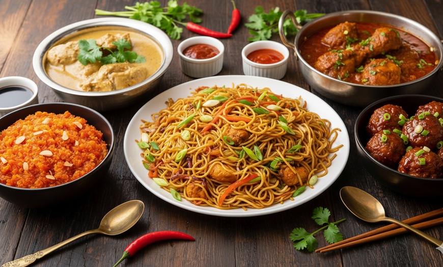 Image 3: Authentic Indian Dining Bundles for 2, 4, or 8 with Shared Courses