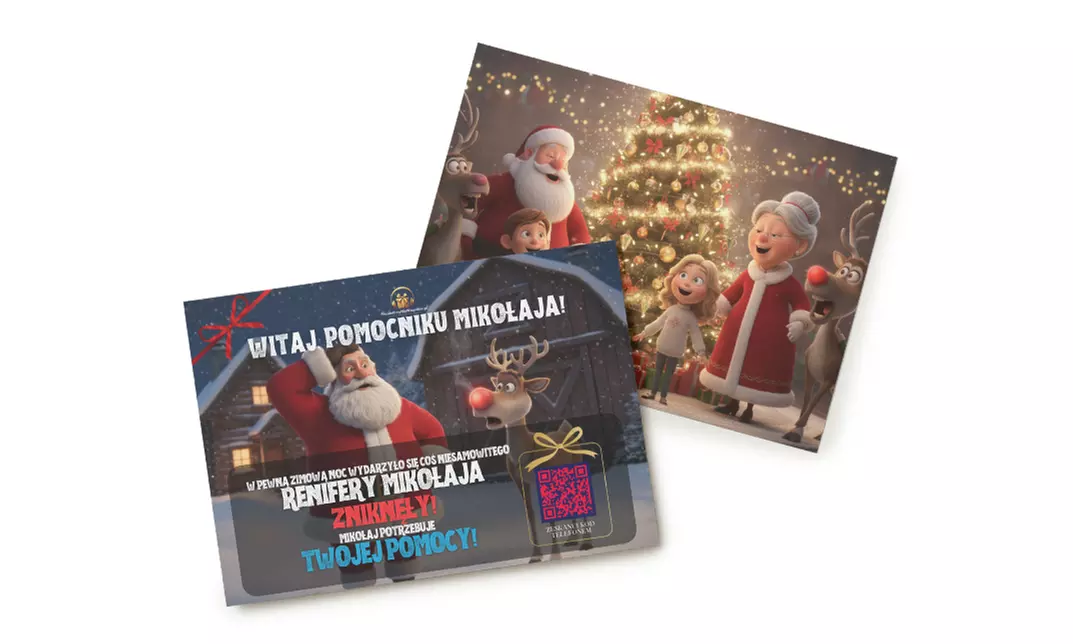 Audio-Bajka z Twoim dzieckiem w roli głównej: Zaginiony klucz Mikołaja