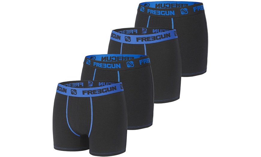 Image 4: Lot de 3, 4, 6 ou 9 boxers en coton pour homme de la marque Freegun