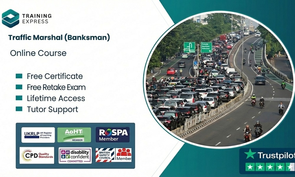 Online Traffic Marshal Training or Lifetime Access to 2500+ Course