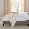 Image 3: DS Living Marcelli Upholstered Bed in Grey 