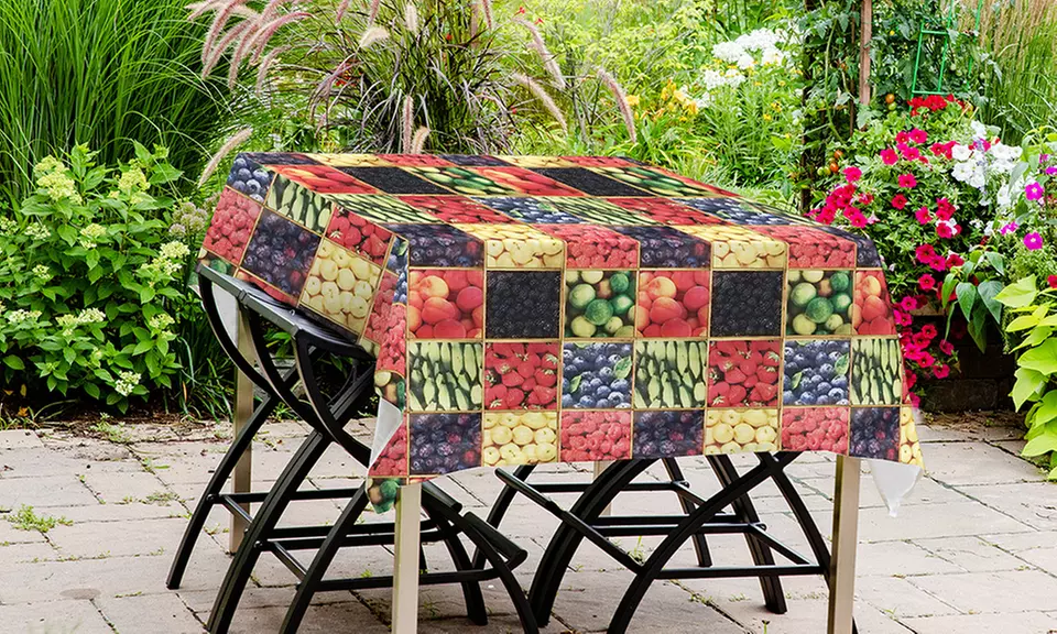 Tovaglia in Tela Cerata PVC Antimacchia per esterno e interno