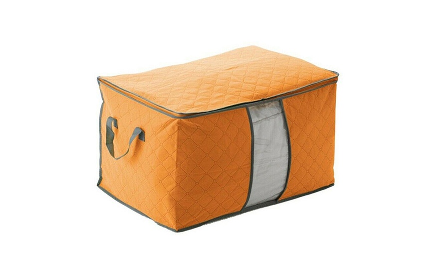 Image 9: Anti Dust Large Storage Bag Clothes Quilt Blanket Storage Sort Home Organizer