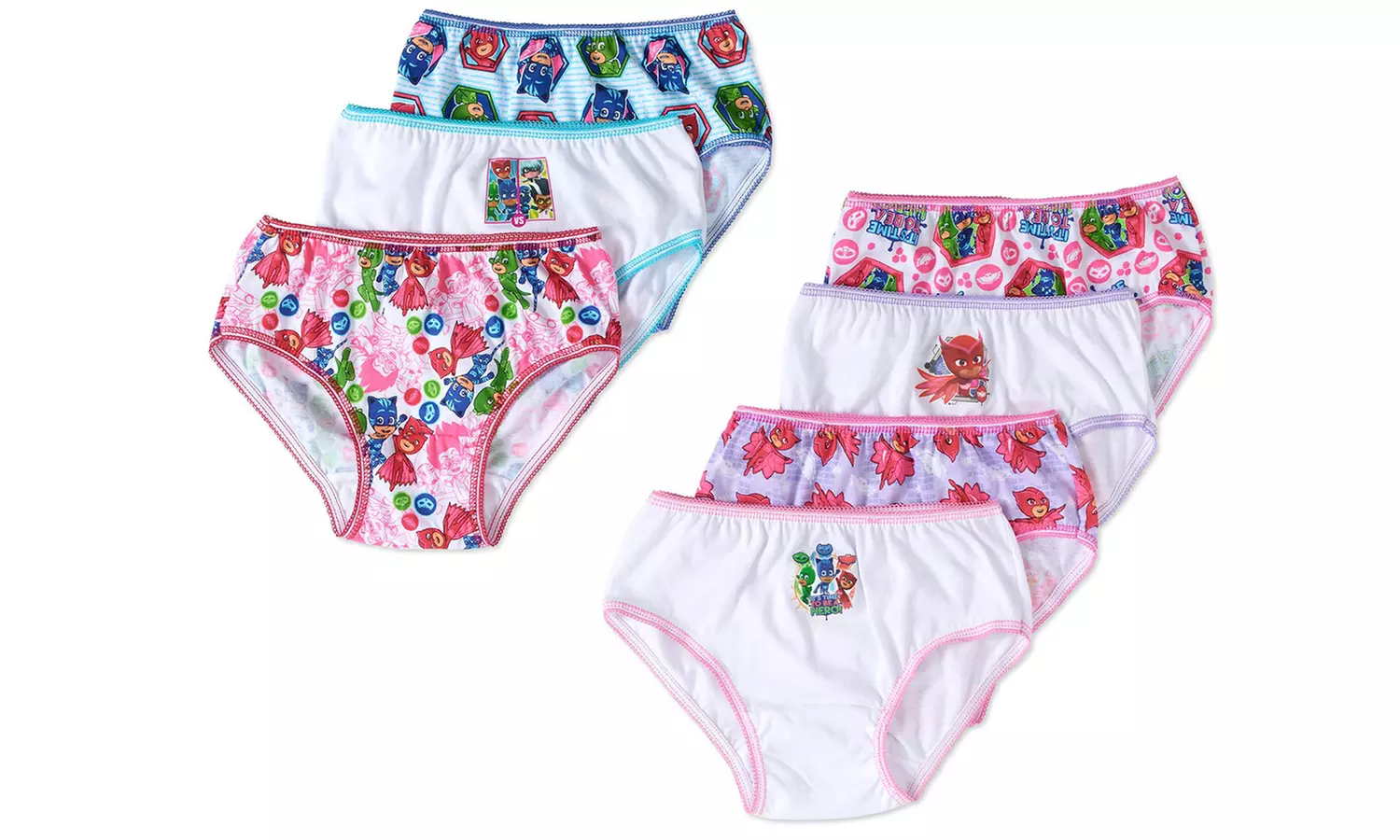 Handcraft Girls PJ Masks, Pokemon, or Zootopia Briefs (7-Pack) - Primary Image