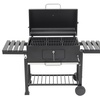 Image 45: Charcoal BBQ Grill with a Trolley in Various Sizes