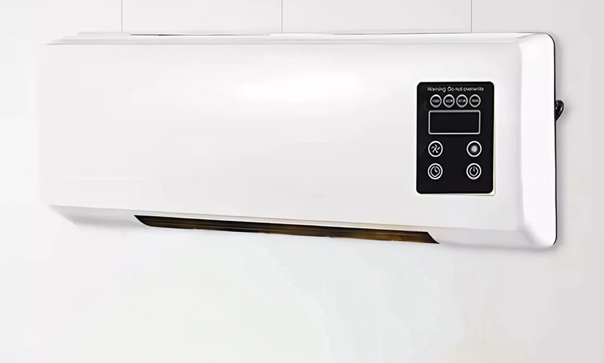 Image 1: Calefactor eléctrico de pared de 2200 W con mando a distancia