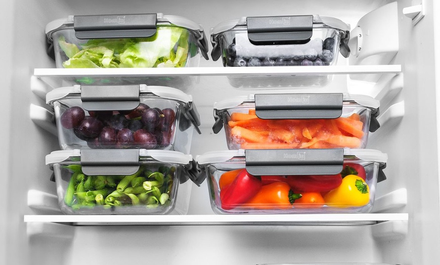 Image 13: Up to Ten Homiu Borosilicate Glass Food Container Sets