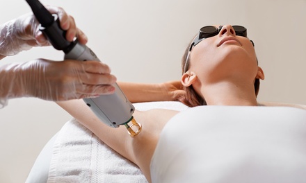6 Laser Hair Removal Sessions on One Small Area - Westwood Laser Spa