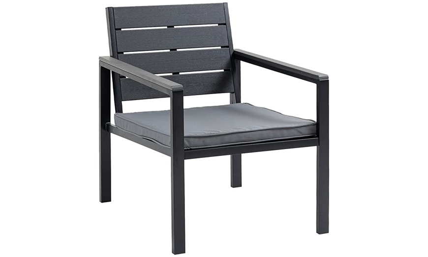 Image 6: Outsunny Steel Outdoor Furniture Set