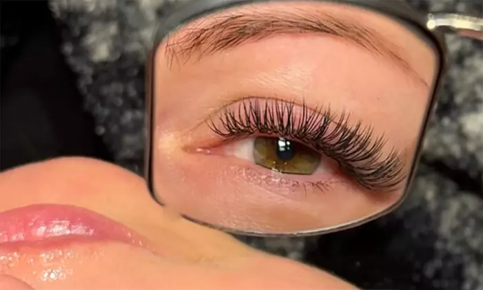 Classic or Volume Full Set Eyelash Extensions with Optional 1 Fill-In