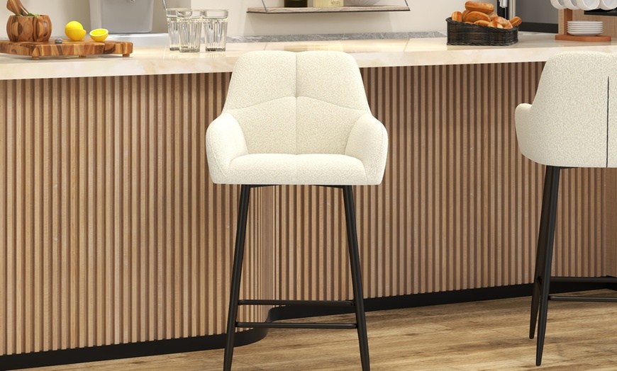 Image 9: Juego de 2 taburetes altos