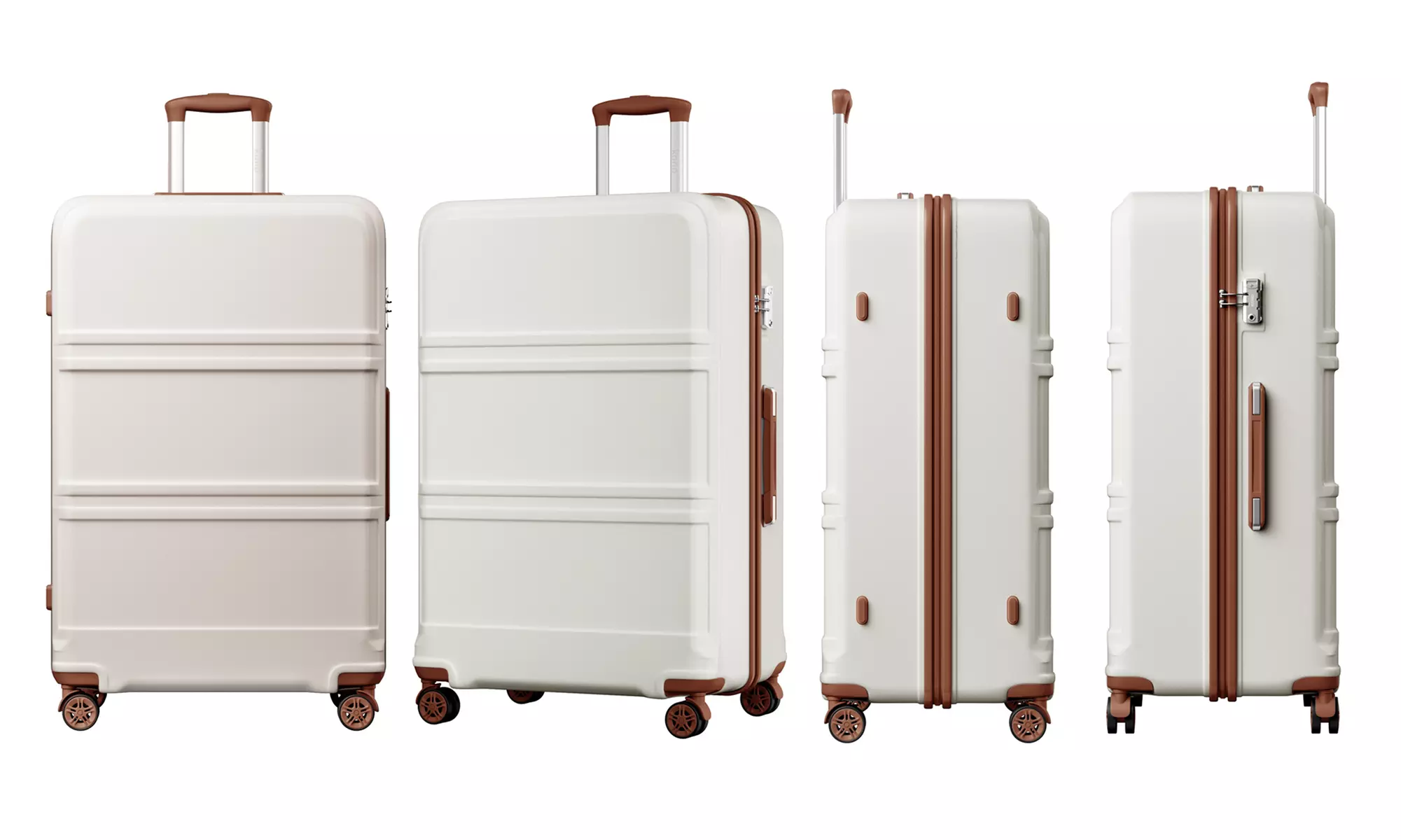 Kono ABS+PC 32 Zoll extra großer Koffer