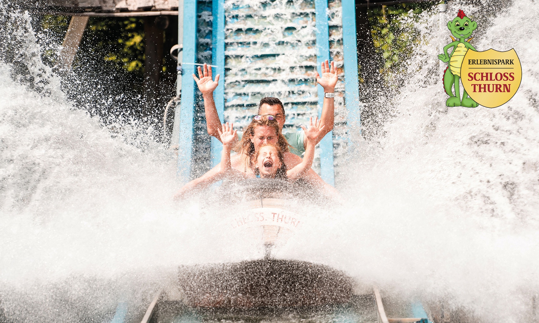 Tagesticket für 1 Erwachsenen für den Erlebnispark Schloss Thurn