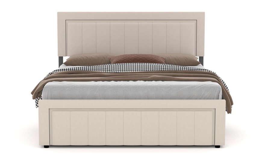 Image 5: Lit contemporain avec coffre de rangement Topeka, Kocoon