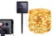 1x oder 2x Solar-LED-Lichterkette mit 100 LEDs, 12 m - Second Medium