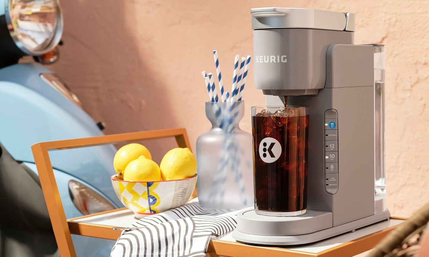 Keurig K-Iced Single Serve Coffee Maker, Arctic Gray