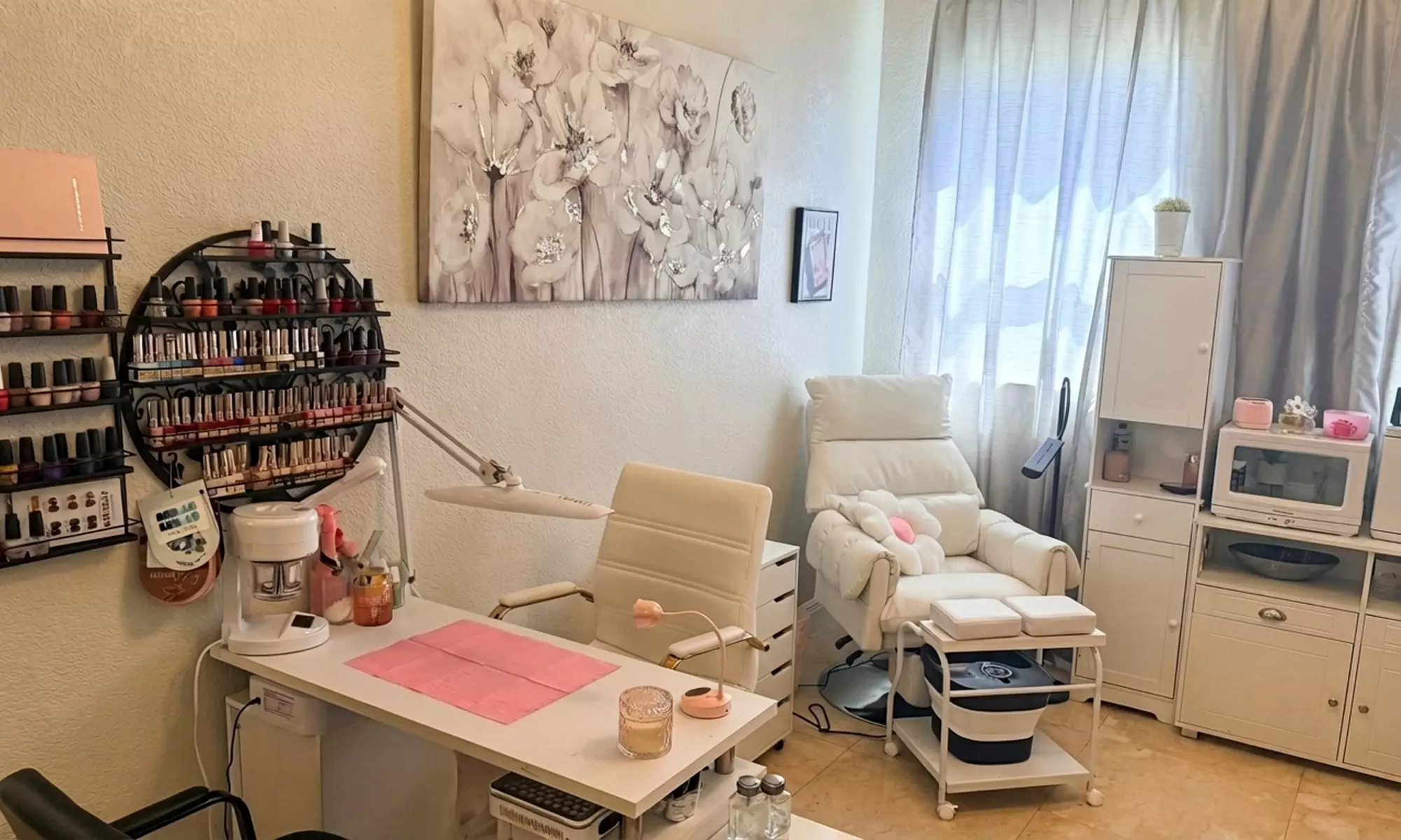 Spa Gel or Russian Manicure & Pedicure Sessions for Glossy Nails at Daisys Glow Bar (Up to 40% Off)