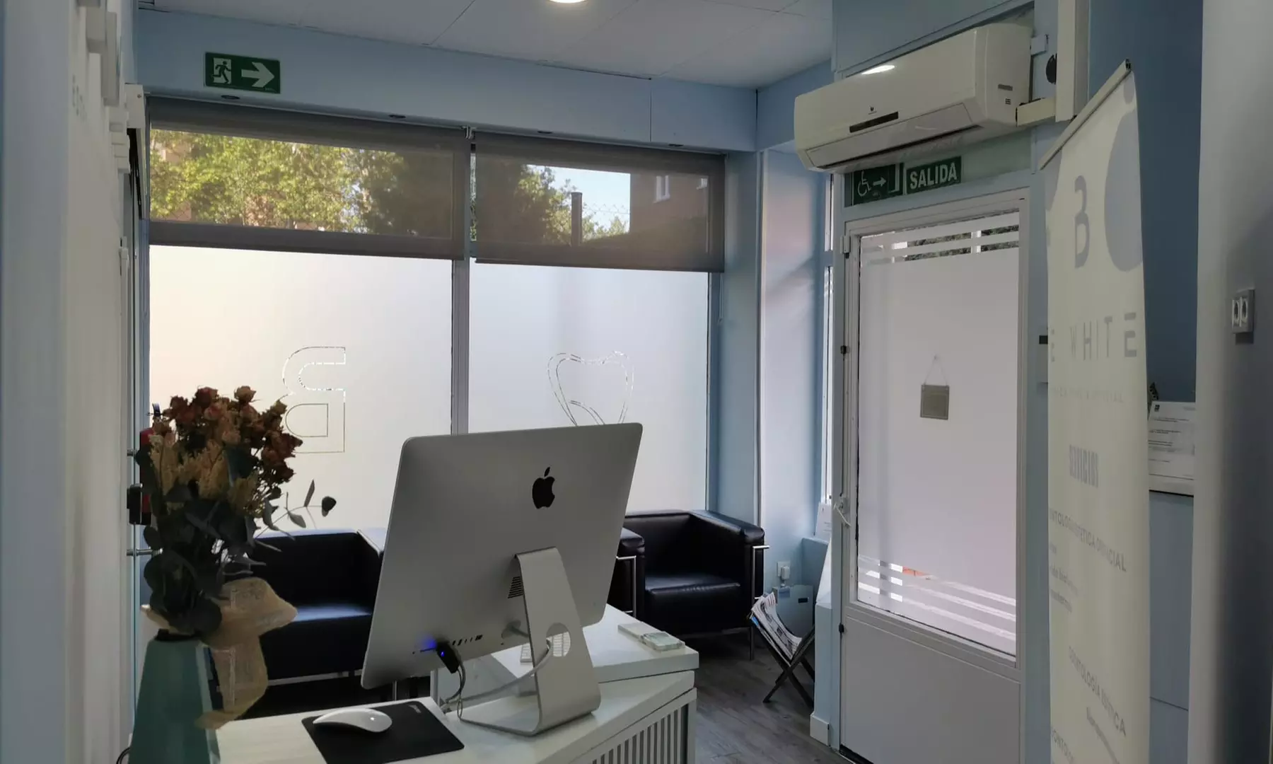 Limpieza bucal o blanqueamiento LED con revisión, pulido y radiografía