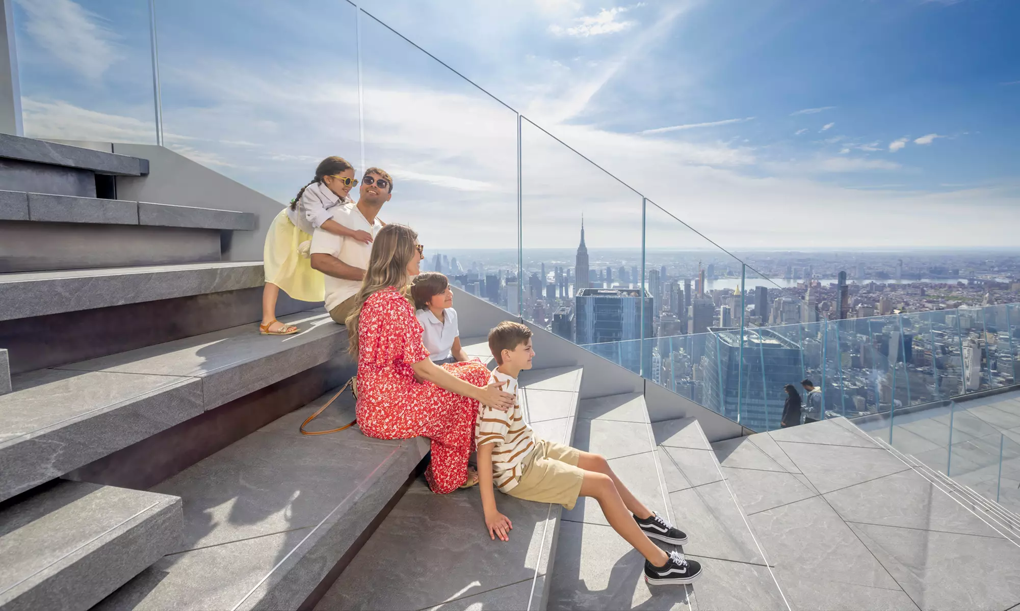 Sky-High 360° NYC Views w/ Edge Sunset VIP or Edge Champagne Admission