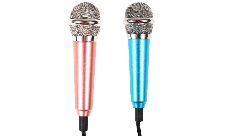 Image 10: Mini Karaoke Microphone