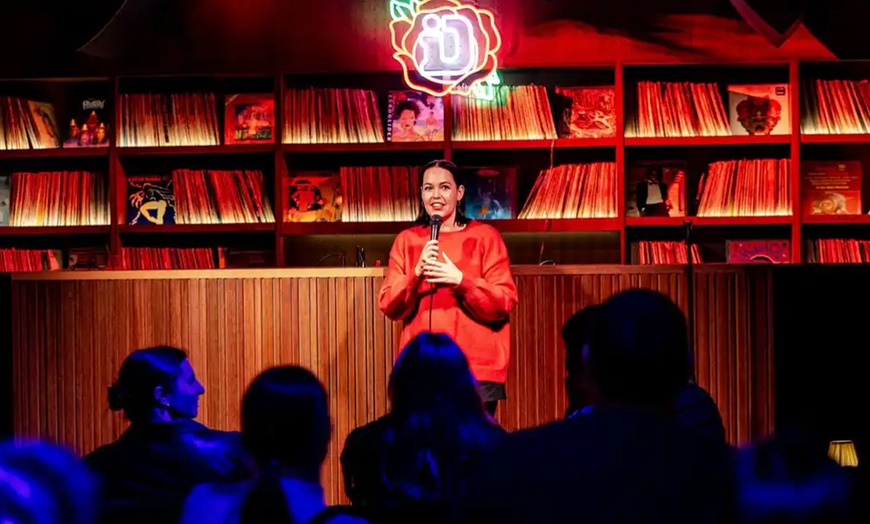 Image 1: Off The Record - Monday Comedy Show for Two, Four, Six or Eight