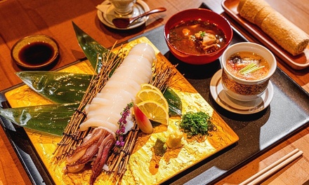 AED 100 to spend ( towards Japanese Dining Experience (F&B)