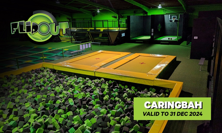 Image 1: One-Hour Trampoline Park Entry