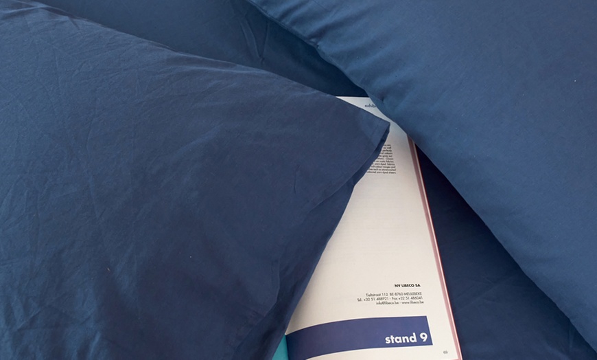 Image 36: Pure Cotton 2 Piece Pillowcase Set