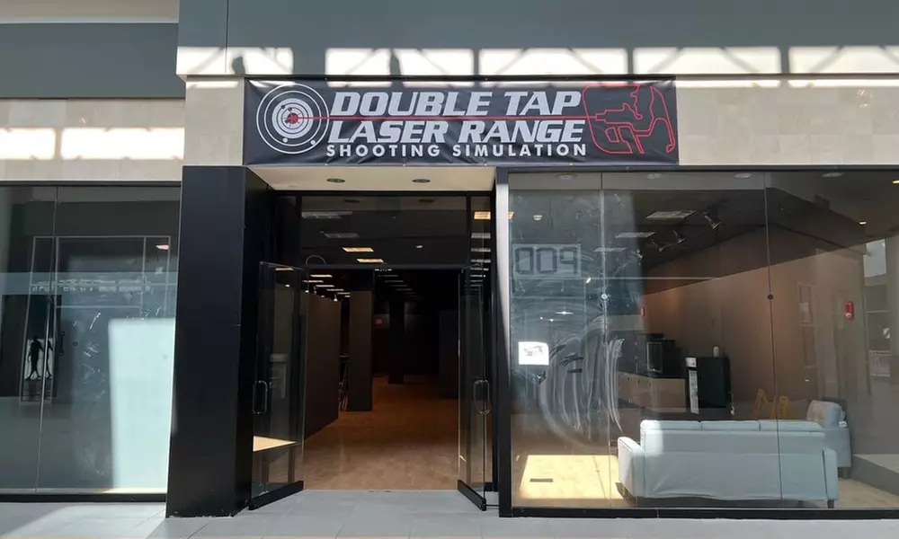 Simulated Shooting Training in a Booth or VIP Room for Two
