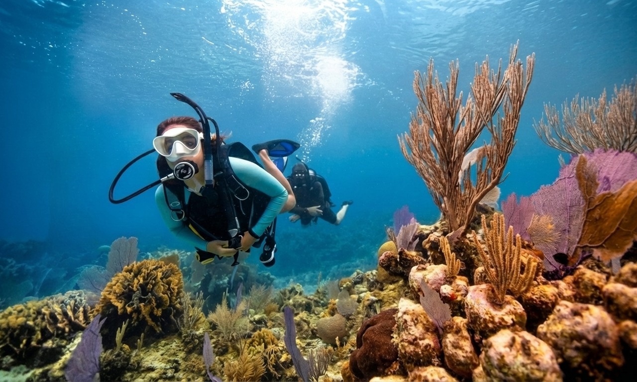 Shore Dive to Snoopy Island's Thriving Reef in Fujairah Marine Park