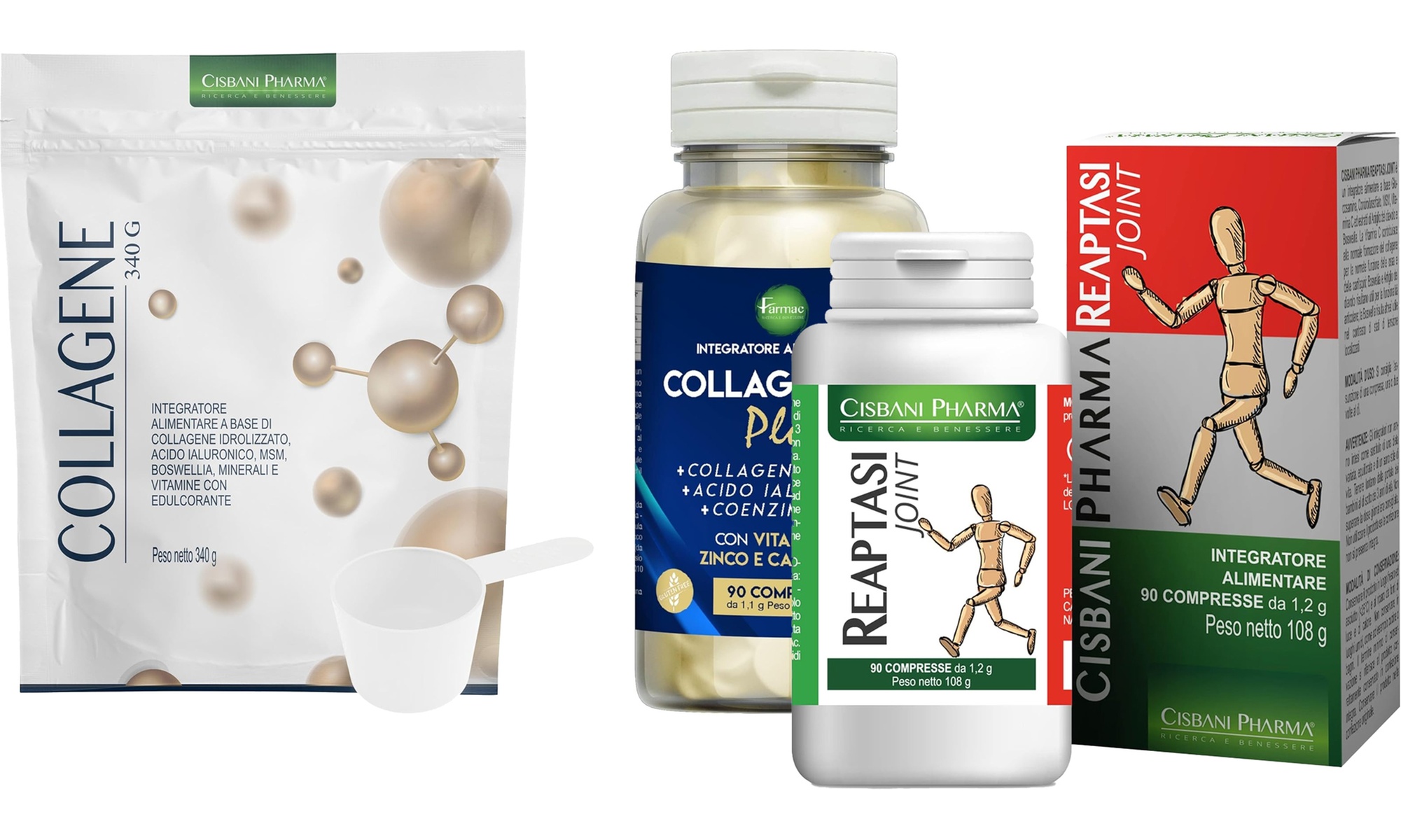 Collagene e Integratori alimentari Cisbani