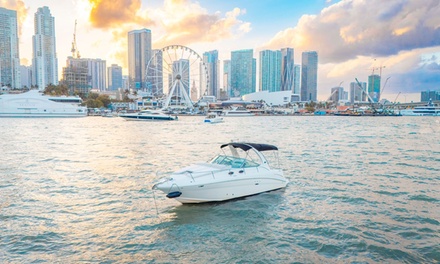 ☀️ Sun, Beats & Waves: 2-Hour Boat Party for Your Crew (Up to 11!) - Mr Sea Miami Boat Rentals