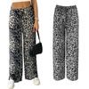 Image 7: Animal Prints Wide Leg Palazzo Trousers