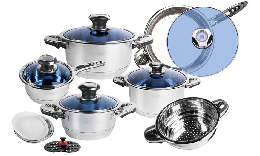 Image 10: Batterie de cuisine 16 ou 18 pièces et accessoires