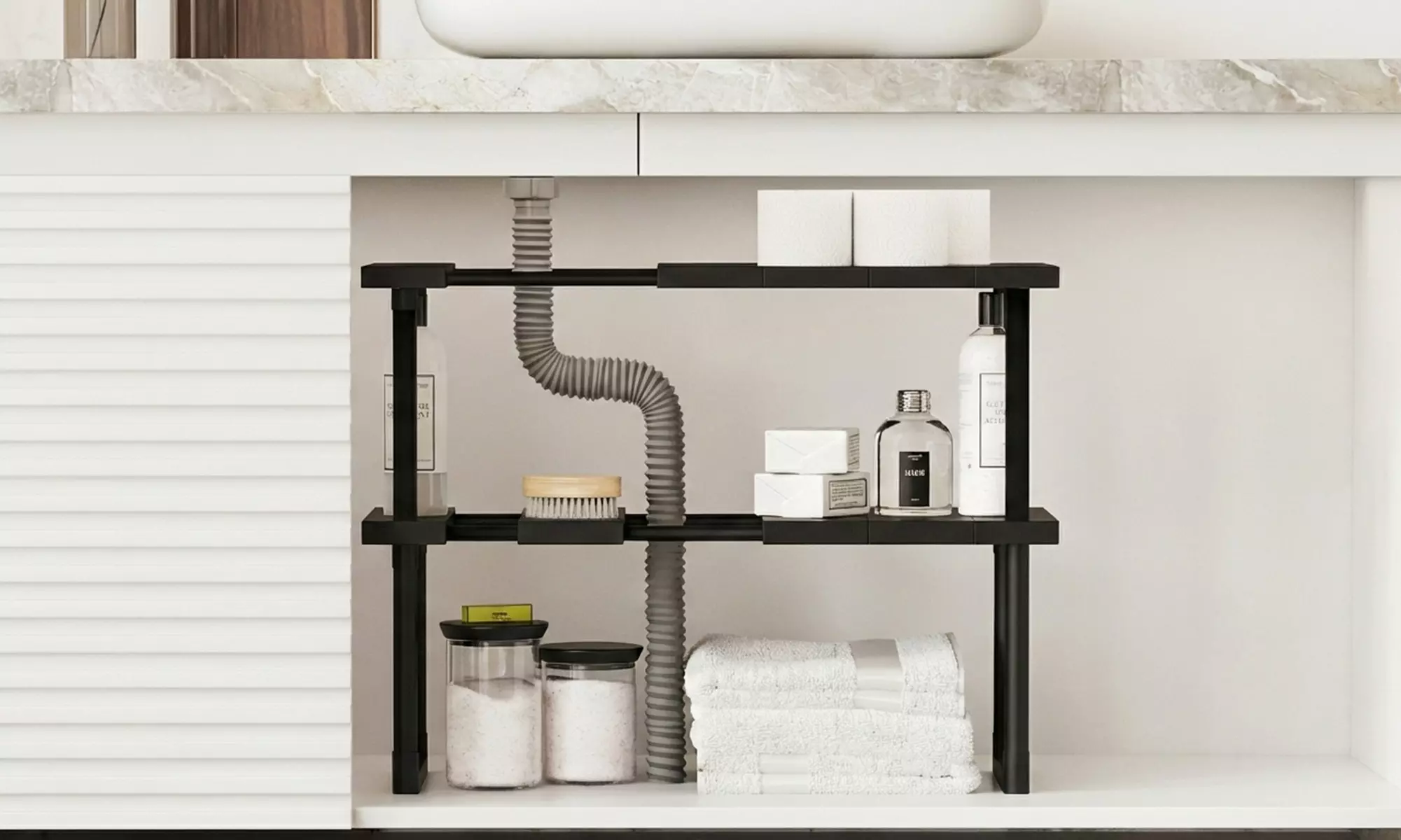 Extendable Under Sink Organizer
