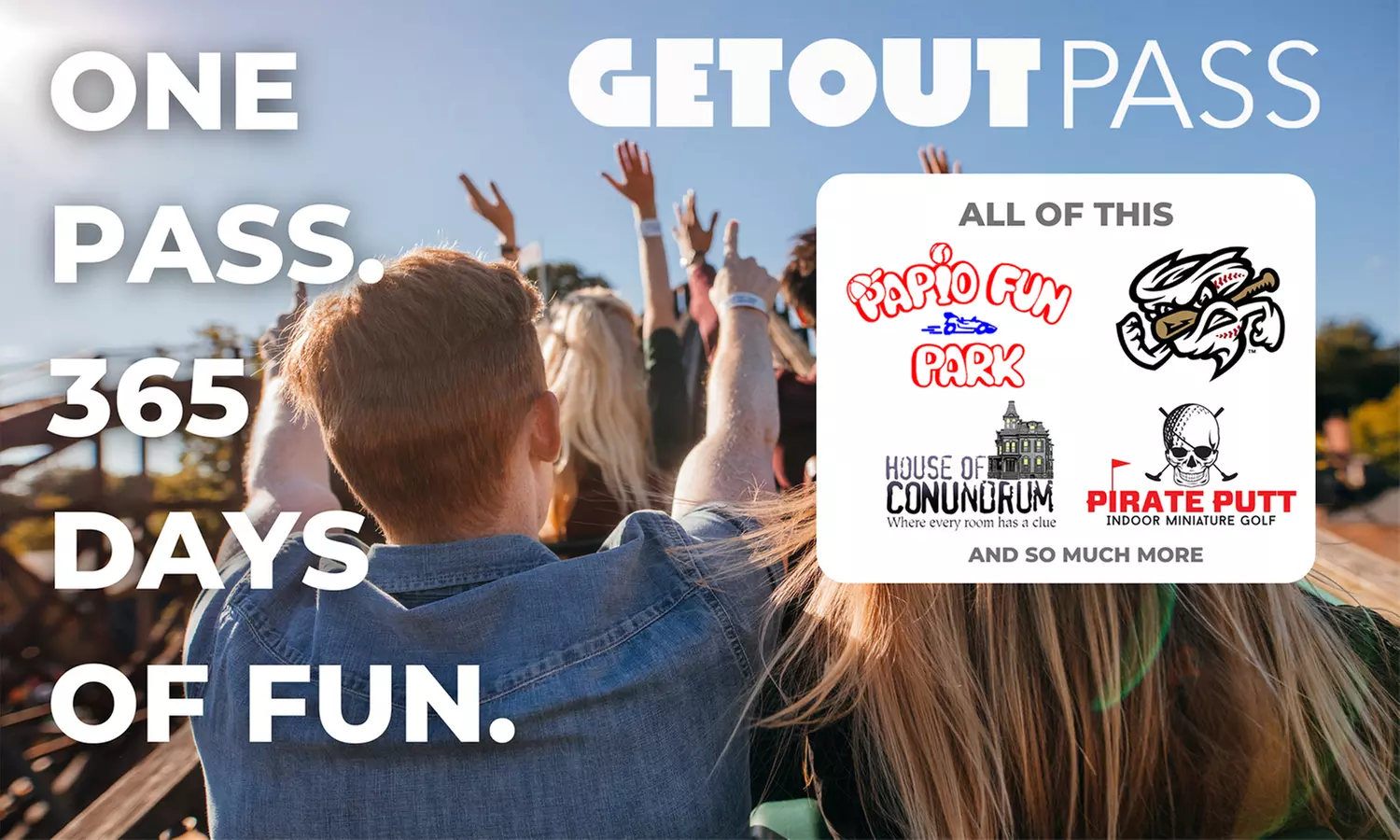 $30 for 12-Month Nebraska GetOutPass from GetOutPass ($50 Value) - Primary Image