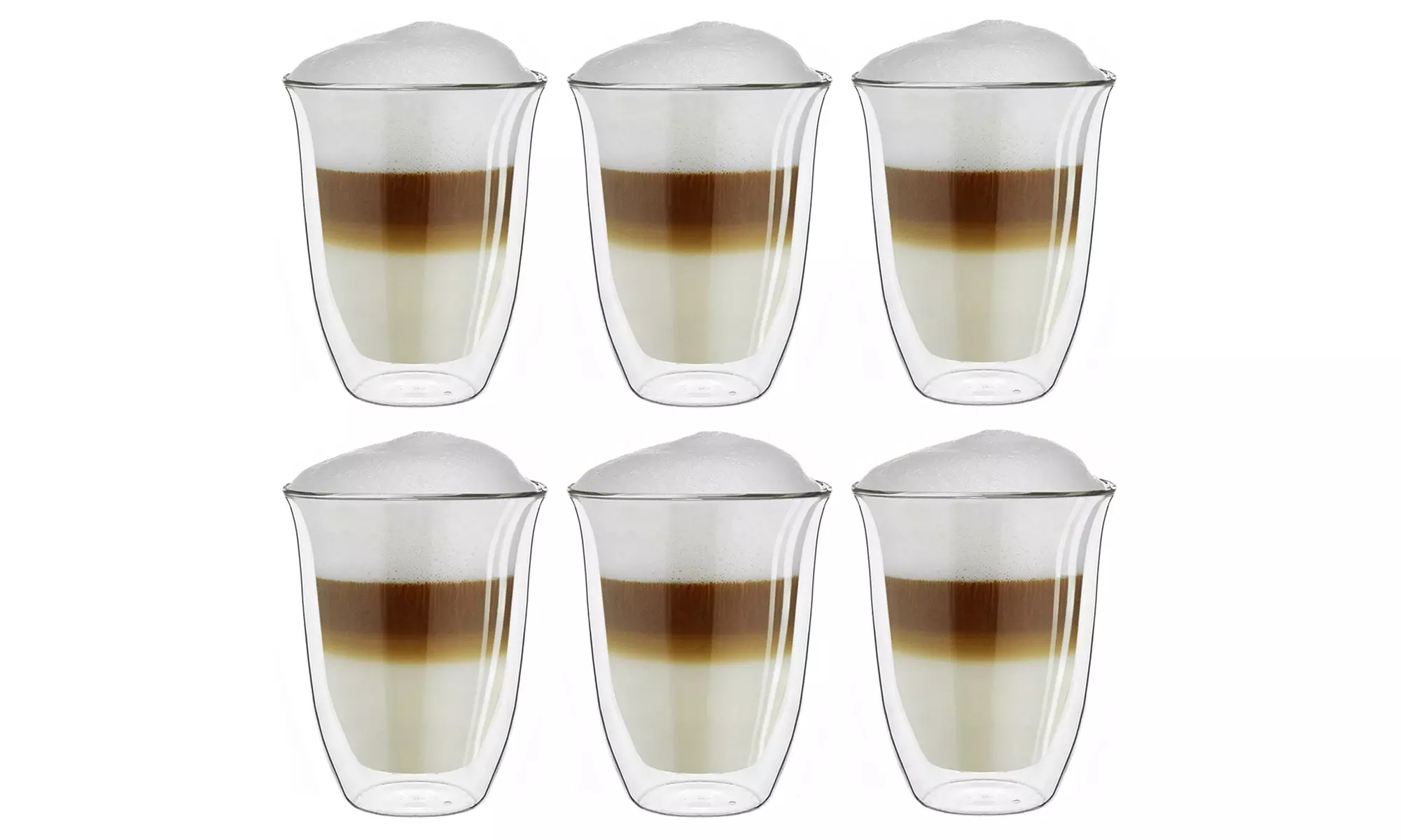 2x, 4x oder 6x Creano doppelwandige Thermogläser