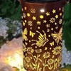 Image 10: Butterfly Solar Garden Lantern Decorative Outdoor Light