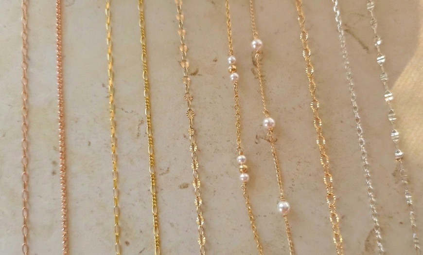 Image 2: Get a Permanent Bracelet or Anklet for a Seamless Fit