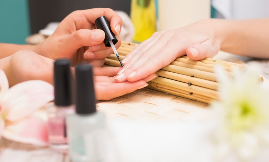 Image 2: Get Gel / Shellac - Manicure or Pedicure or Both Services