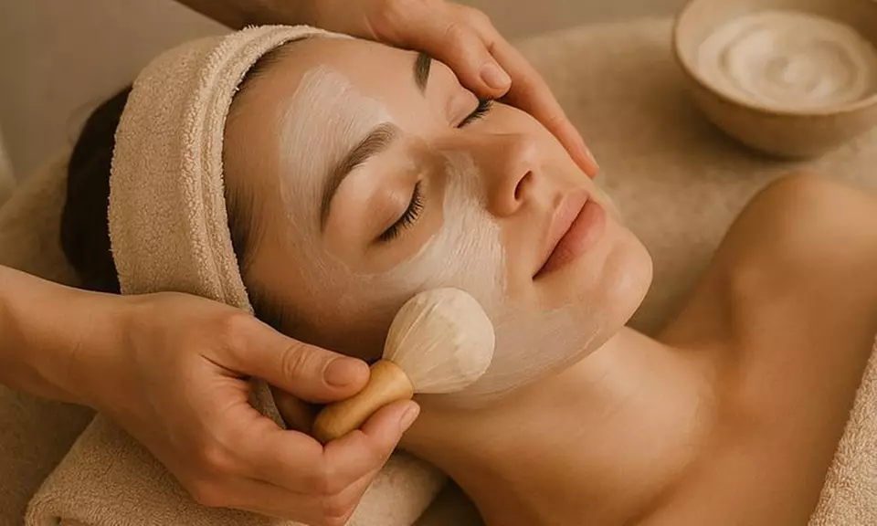 Treat Yourself with Facial + Manicure & Pedicure or Massage and more