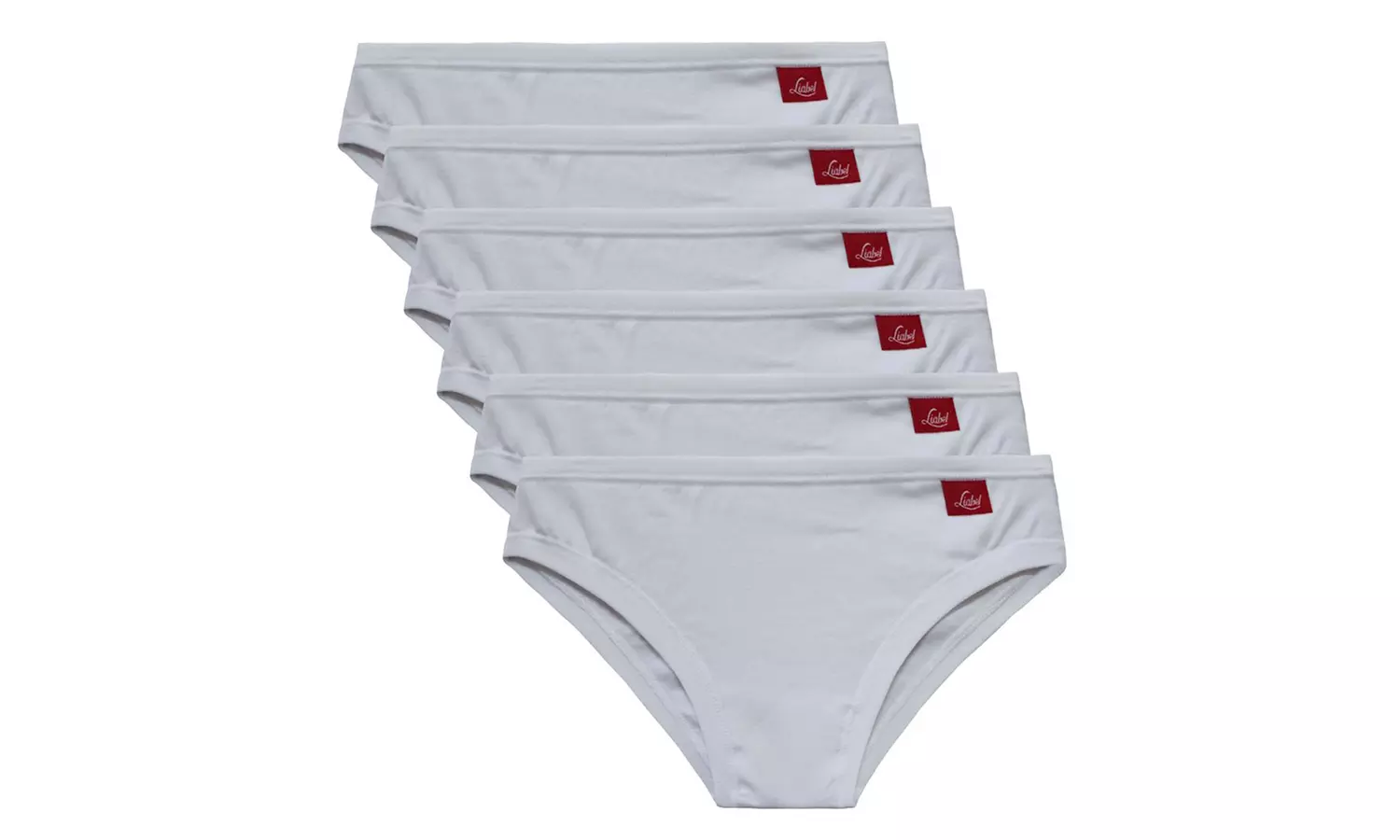 6 o 12 slip da donna a vita bassa o culotte Liabel