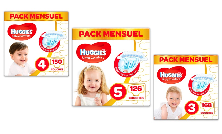 Image 1: Huggies Ultra Comfort Nappies