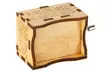 Wooden Music Box Hand Crank Engraved Vintage Toy Kids Gift-You Are My Sunshine - Second Medium