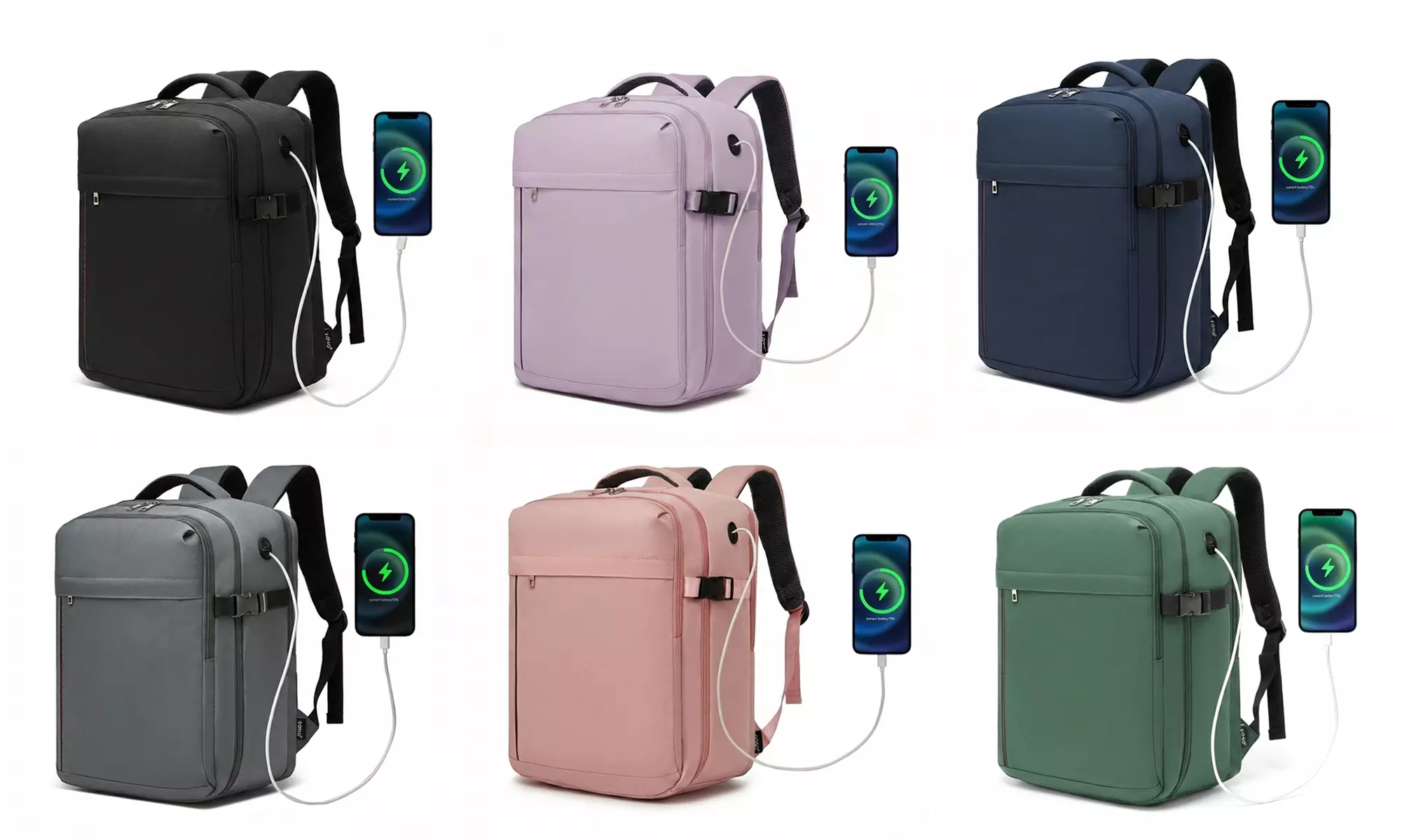 21L Underseat Travel Backpack - Cabin Bag