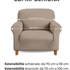 Image 43: Funda impermeable de terciopelo de poliéster para sillón o sofá