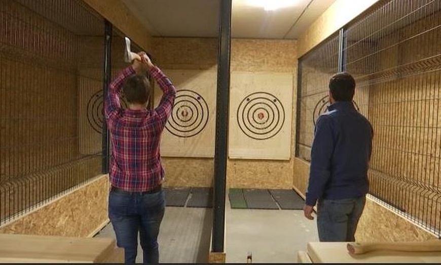 Image 3: Lancer de haches de 1 à 6 personnes pour 60 ou 90 min