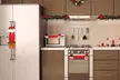 Christmas Fridge Door Handle Covers Set Protector Christmas Decorations - Second Medium
