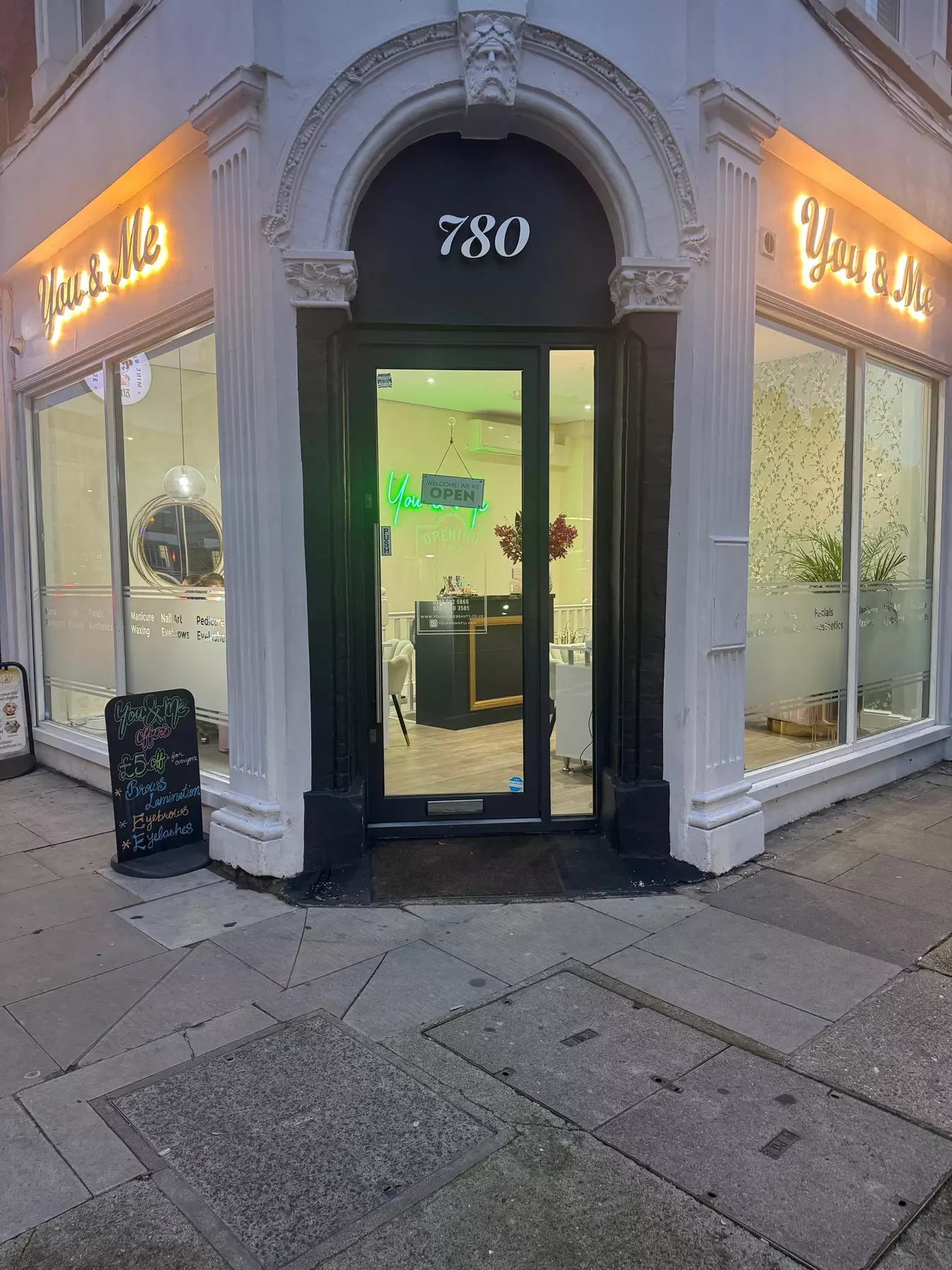 Get Eyebrow shape w/ Optional Tint or Eyelash Lift w/ Optional Tint