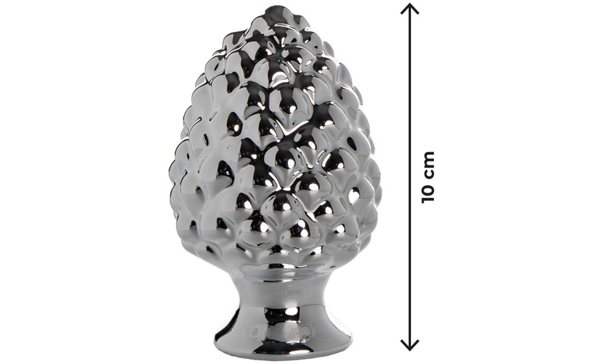 Image 8: Set di 3 pigne siciliane da decorazione